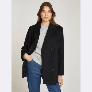 Calvin Klein Płaszcz | z dodatkiem wełny