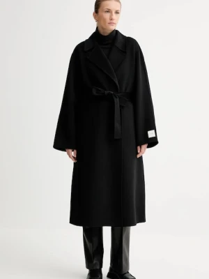Calvin Klein płaszcz z dodatkiem wełny