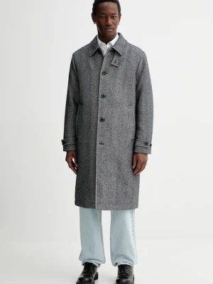 Calvin Klein płaszcz z dodatkiem wełny