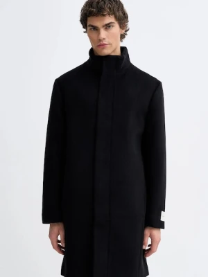 Calvin Klein płaszcz z dodatkiem wełny