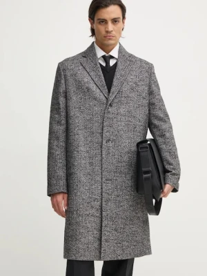 Calvin Klein płaszcz z domieszką wełny