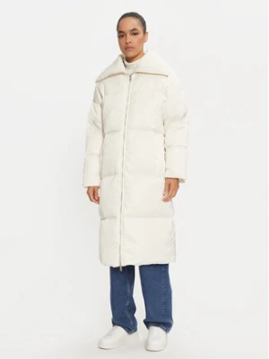 Calvin Klein Płaszcz zimowy K20K207721 Biały Regular Fit