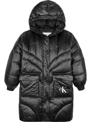 Calvin Klein Płaszcz zimowy w kolorze czarnym rozmiar: 164