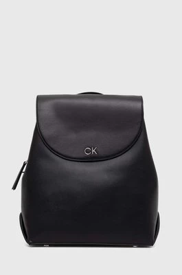 Calvin Klein plecak damski kolor czarny duży gładki