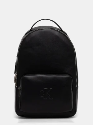 Calvin Klein plecak damski kolor czarny duży gładki LV04K3165G
