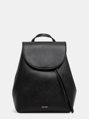 Calvin Klein plecak damski kolor czarny mały gładki LV04F3297G