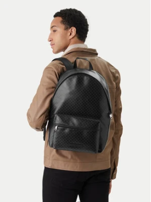 Calvin Klein Plecak Emblem Aop Coated Backpack LV04D3313G Czarny