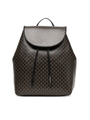 Calvin Klein Plecak Emblem Aop Flap Backpack LV04F3271G Czarny
