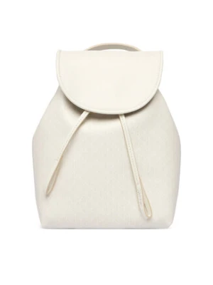 Calvin Klein Plecak Emblem Aop Mini Backpack LV04F3507G Biały