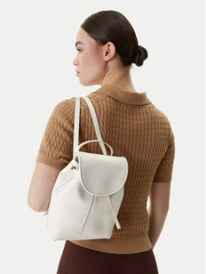 Calvin Klein Plecak Emblem Aop Mini Backpack LV04F3507G Biały
