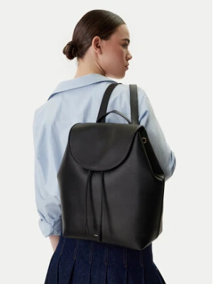 Calvin Klein Plecak Foil Logo Large Flap Backpack LV04F3505G Czarny