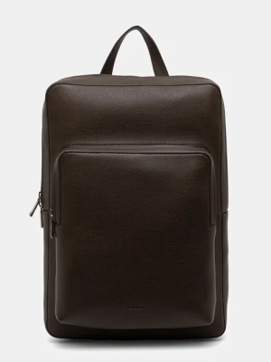 Calvin Klein plecak męski kolor brązowy duży gładki LV04D3005G