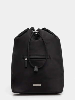 Calvin Klein plecak męski kolor czarny duży gładki LV04D3145G