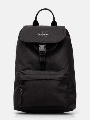 Calvin Klein plecak męski kolor czarny duży gładki LV04D3320G