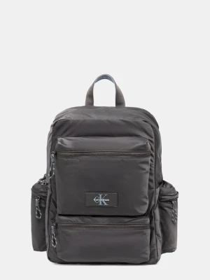 Calvin Klein plecak męski kolor szary duży gładki LV04G3122G