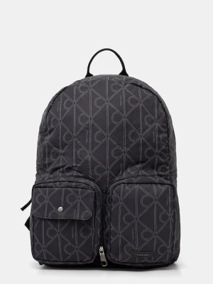 Calvin Klein plecak męski kolor zielony duży wzorzysty LV04D3349G