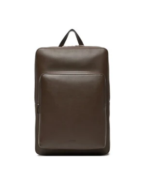 Calvin Klein Plecak Micro Pebble Slim Sq Bp 42 LV04D3005G Brązowy