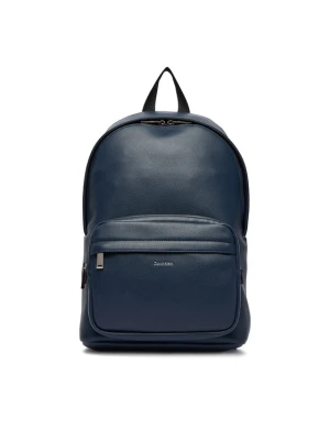 Calvin Klein Plecak podróżny Raised Round Backpack LV04D3155G Granatowy