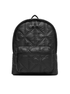 Calvin Klein Plecak Puffer Round Backpack LV04D3141G Czarny