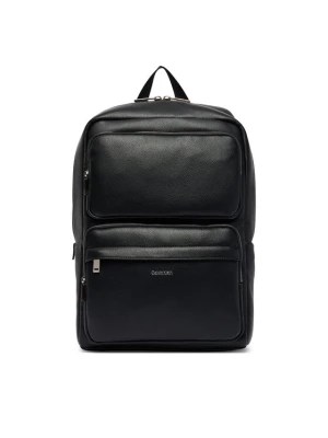 Calvin Klein Plecak Raised Double Pocket Backpack LV04D3493G Czarny
