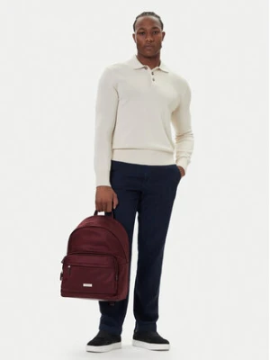 Calvin Klein Plecak Sleek Round LV04D3143G Bordowy