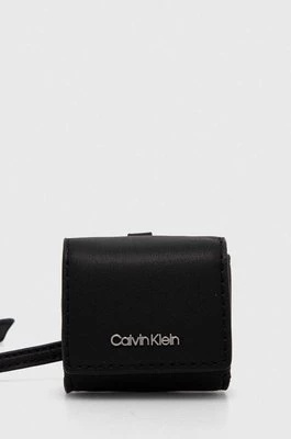 Calvin Klein pokrowiec na airpods kolor czarny