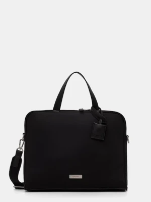 Calvin Klein pokrowiec na laptopa męski z imitacji skóry
