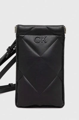 Calvin Klein pokrowiec na telefon kolor czarny