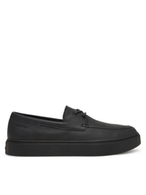 Calvin Klein Półbuty Hybrid Clean Boat Shoe Lth HM0HM02233 Czarny