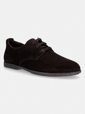 Calvin Klein półbuty męskie zamszowe LOW PROF DERBY SU