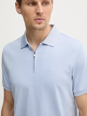 Calvin Klein polo bawełniane gładki