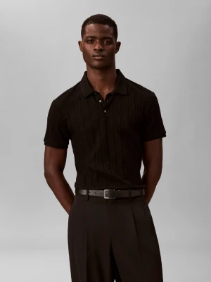 Calvin Klein Polo | Classic fit czarny