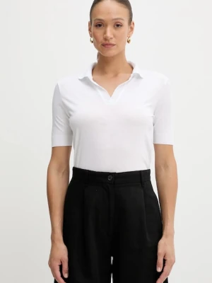 Calvin Klein polo damski kolor biały LV044B208G