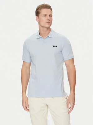 Calvin Klein Polo K10K111196 Błękitny Slim Fit