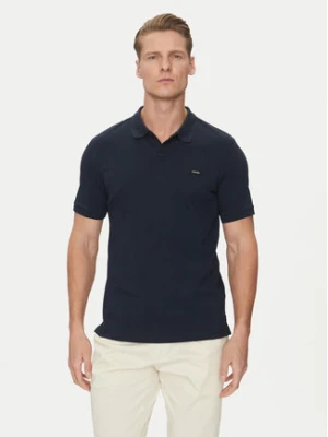 Calvin Klein Polo K10K111196 Granatowy Slim Fit