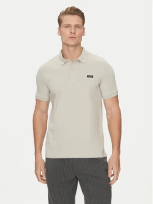 Calvin Klein Polo K10K111196 Szary Slim Fit