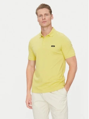 Calvin Klein Polo K10K111196 Żółty Slim Fit