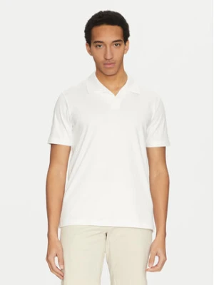 Calvin Klein Polo K10K114133 Biały Regular Fit