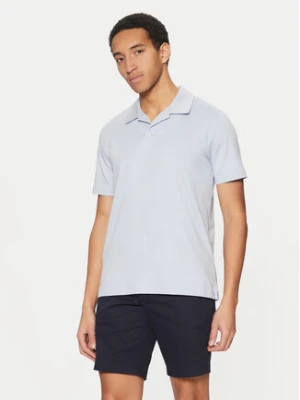 Calvin Klein Polo K10K114133 Niebieski Regular Fit