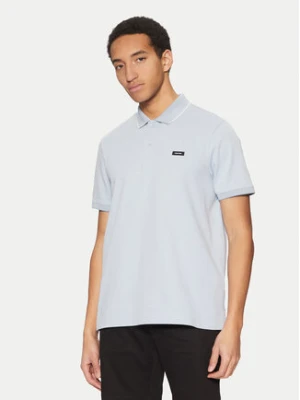 Calvin Klein Polo K10K114141 Niebieski Regular Fit