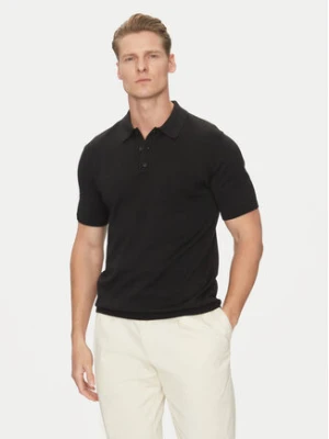 Calvin Klein Polo K10K114476 Czarny Regular Fit