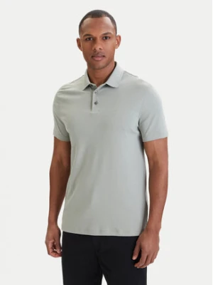Calvin Klein Polo LV04LB276G Turkusowy Regular Fit