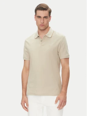 Calvin Klein Polo LV04LC239G Beżowy Regular Fit