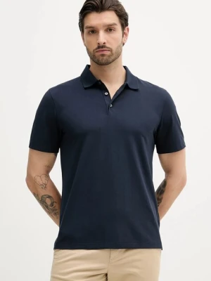 Calvin Klein polo męski kolor granatowy gładki LV04LB220G