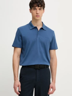 Calvin Klein polo męskie z bawełną