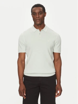 Calvin Klein Polo Micro Waffle Polo S/S K10K114465 Écru Regular Fit