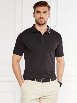 Calvin Klein Polo Pique Embroid | Slim Fit czarny
