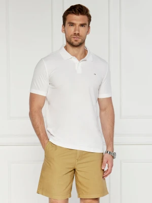 Calvin Klein Polo PIQUE | Slim Fit biały