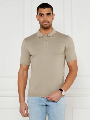 Calvin Klein Polo | Regular Fit beżowy
