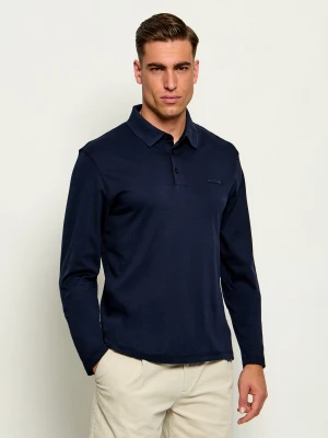 Calvin Klein Polo | Slim Fit granatowy